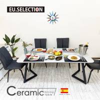 �Z���~�b�N�_�C�j���O�e�[�u����165cm���C�h���C�g�O���[�ϔM�X�y�C���Y�Z���~�b�N�y�e�[�u���P�i�z165SRT(LGY)